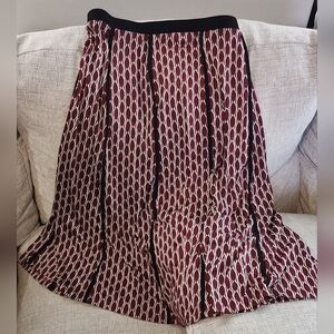 NYCC patterned Aline skirt